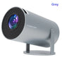 Projector Android 14 8K 1280*720P HY300 Pro + Dual Wifi 290ANSI 180°Flexible BT5.0 Cinema Outdoor Portable Projector